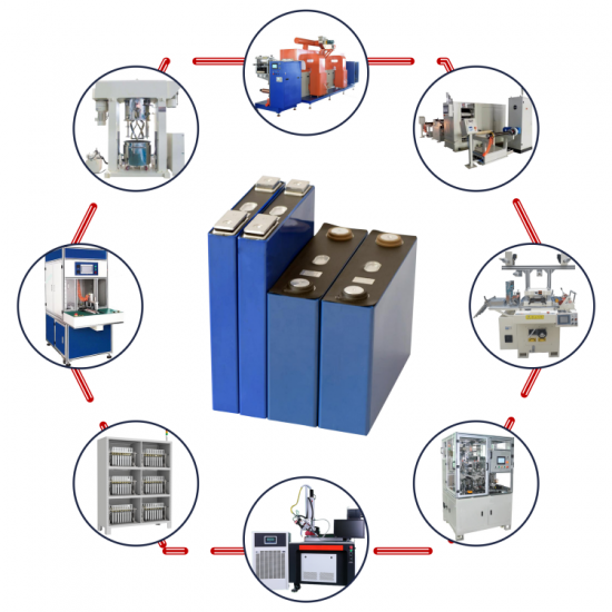 Prismatic cell production machine