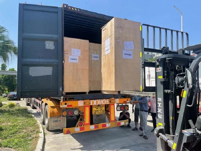TMAX Pouch Cell Production Equipments Ship to Argentina