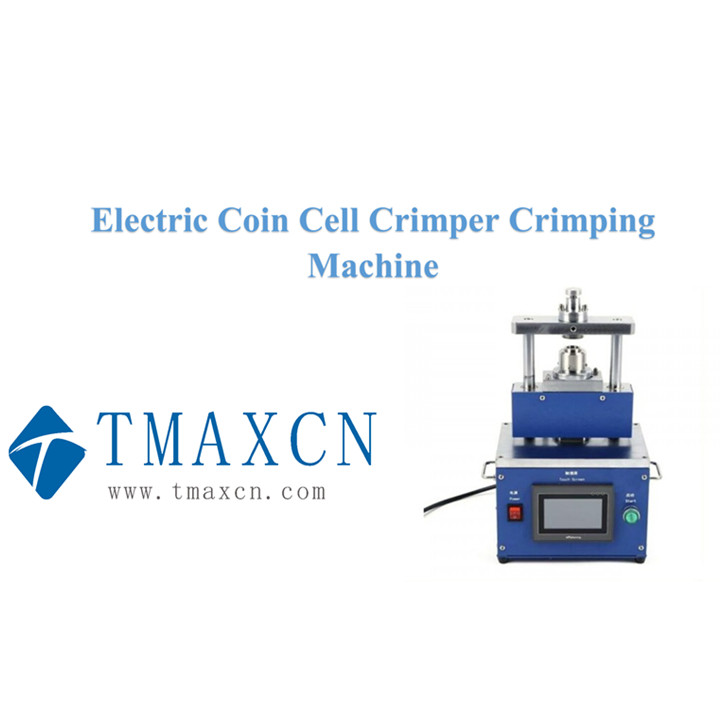 Electrode Coin Cell Crimping Crimper Machine